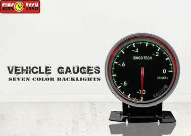 2.5 '' Sinco Tech Custom Auto Gauges , DO 6353 Digital Dashboard Gauges 7 Color