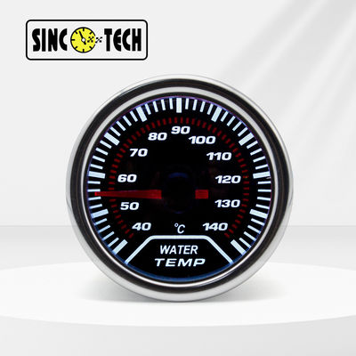 ขนาด 2'' 6144T มาตรวัดอุณหภูมิน้ำ SINCO TECH Auto Mobile Led Display 12V